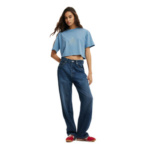 T-shirt graphique personnalisé de haute qualité imprimé sur mesure pour l'été, 100% coton, séchage rapide, écologique, pour filles - Product Image 1