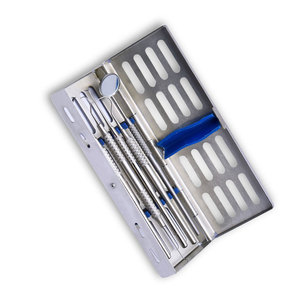 Ensemble d'instruments de diagnostic dentaire professionnels en acier inoxydable, manuel - Product Image 5