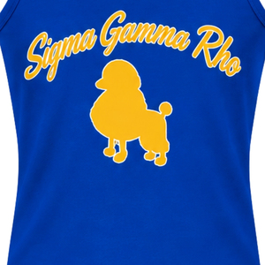 Débardeur Femme Sigma Gamma Rho Personnalisé, T-shirt Sans Manches à Lettres Grecques, Tenue Décontractée Sportive, Mode Estivale - Product Image 6