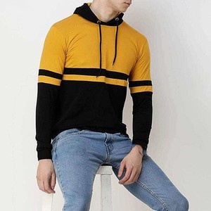 Hoodie homme surdimensionné brodé en gros pour les marques de streetwear américaines avec étiquette privée, provenant d'une usine de hoodies. - Product Image 1