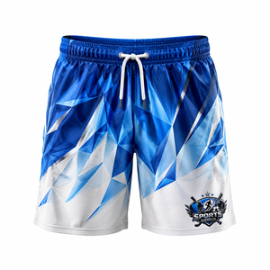 Pantalones Cortos de Fútbol de Alta Calidad, Premium, que Absorben la Humedad, de Secado Rápido, Elásticos en Cuatro Direcciones, de Poliéster Interlock, Transpirables, Cómodos para Deporte - Product Image 1