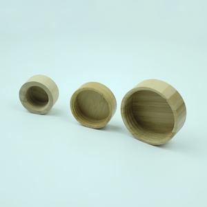 Tapa decorativa de madera personalizada para botella de crema, esencia, perfume líquido, vela, tapa desechable para vasos. - Product Image 1