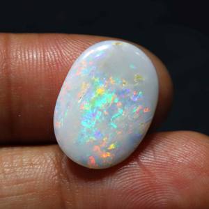 <b>7</b> Carat Natural Australian Opal Solid Coober Pedy Loose Gemstone Top A+++ Multi <b>Fire</b> Handmade for Jewelry Making Stone - Product Image 1