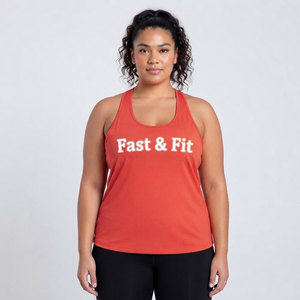 100% Cotton Knitted Breathable Quick Dry Comfortable Workout <b>Ladies</b> Athletic Fitness <b>Vest</b> Gym Tank <b>Top</b> - Product Image 4