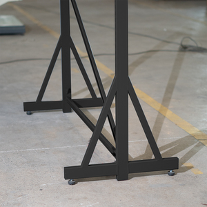 High Quality ADONG Custom Metal Powder Coated Freestanding Adjustable Height Display Racks Modern Style Detachable OEM Service - Product Image 3