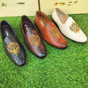 Nouvelles Chaussures Habillées Brodéées pour Hommes, Respirantes, Décontractées et Formelles, Idéales pour Mariages – Meilleures Ventes - Product Image 2