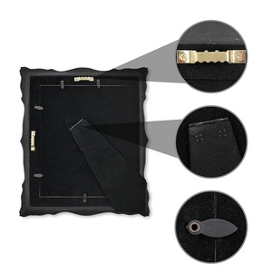 Marco de Fotos de Resina Newpoint de 8x10 Pulgadas para Decoración del Hogar, Diseño de Flores en Relieve Hecho a Mano, Estilo Vintage para Mesa y Pared - Product Image 4