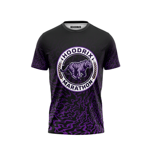 T-shirt de course personnalisé pour marathon, anti-transpiration, léger, en maille respirante, pour la gym et le fitness, pour hommes et femmes, fabricant de vêtements de sport - Product Image 1