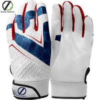 Guantes de Bateo de Béisbol para Adultos, de Cuero, Acolchados para Invierno, Antideslizantes, en Varios Colores