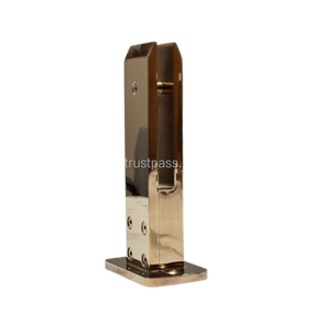 Acier inoxydable 10 "Hauteur Rectangulaire Palladium Garde-corps Durable PVDF Top Coat Moderne Luxe Villas Mall 2 Ans Garantie UV - Product Image 1