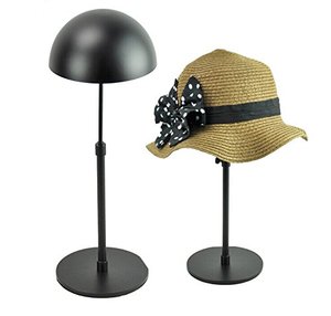 Modern Black Metal <b>Hat</b> Display <b>Stand</b> Countertop <b>Hat</b> Holder Rack Decorative Cap Display <b>Stand</b> for Retail Home Closet Boutique - Product Image 1