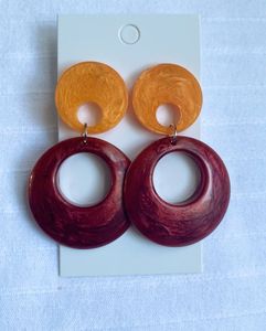 Handmade Resin Earring Craft Accessories Colorful DIY Jewelry Making <b>Gift</b> Decoration - Product Image 1