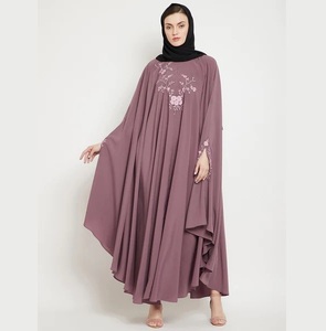 Abaya Hijab Modeste pour Femmes Musulmanes, Couleurs Personnalisées, Service OEM, Kaftan Islamique pour Adultes, Abayas Qatari Oversize pour Femmes - Product Image 6