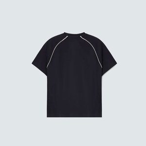 T-shirt ample grande taille à séchage rapide, écologique, de haute qualité, confortable, col rond, épaules tombantes, pour l'été - Product Image 6