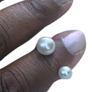 Anillos de Perlas, Joyería Elegante y Moderna, Anillo Ajustable, Accesorio Ligero para Uso Diario, Regalo y Eventos Especiales - Product Image 2