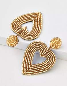 Pendientes de Oreja con Cuentas Bordadas de Diseño Exclusivo para Mujer, Joyería de Moda Nueva de la India, Hechos a Mano para Chicas - Product Image 3