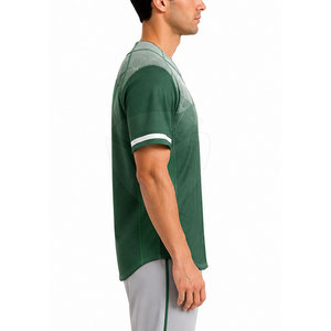 Maillot de baseball personnalisé pour jeunes et adultes, chemise de sport respirante en polyester avec noms, numéros et uniforme d'équipe élégant - Product Image 5