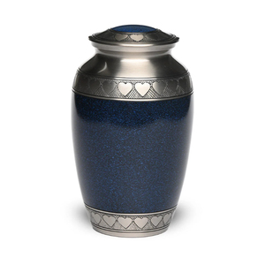 <b>Large</b> aluminum adult cremation human ashes <b>urn</b> with premium craftsmanship suitable for burial scattering or display purposes - Product Image 3