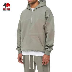 Chándal personalizado para hombre Ryan Pro Gear, transpirable, de color sólido, tallas grandes, con impresión o bordado de logotipo personalizado, venta al por mayor. - Product Image 6