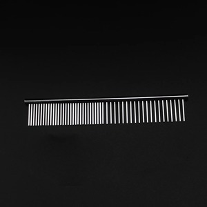 Stainless Steel Dog Comb Long Thick Hair Fur Removal <b>Brush</b> <b>Pets</b> Dog Cat Grooming Demitting Combs for Shaggy Dogs - Product Image 2
