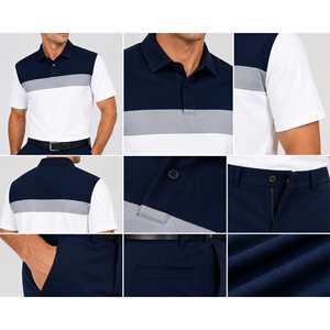 Los uniformes de golf son de tela transpirable de alta calidad para mayor comodidad en el campo, con diseños elegantes y personalizados y costuras duraderas. - Product Image 6