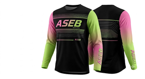 Ensemble d'équipement de motocross de haute qualité, design personnalisé, maillot respirant en maille polyester pour pantalon de moto tout-terrain - Product Image 2