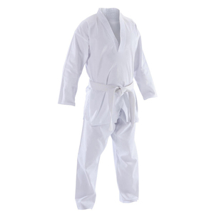 Wholesale Latest Design <b>Polyester</b>/Cotton Quick Dry Breathable Taekwondo Uniform Fight Wear Custom Logo Front OEM Service Unisex - Product Image 2