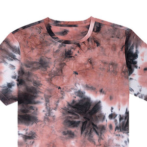 Camiseta de Tela Cómoda Hecha en Pakistán, Diseño Único, Camiseta Tie Dye para Mujer, Diseño de Verano, MOQ Bajo - Product Image 3