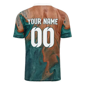 Maillots de football avec logo personnalisé, 100% polyester, options de couleur personnalisées pour l'équipe, vêtements de sport de haute qualité, nouvelle saison, football et football américain - Product Image 2