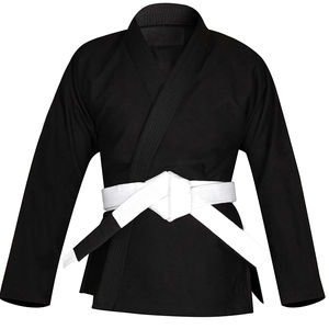 Kimono de Jiu-Jitsu de haute qualité avec col robuste et pantalon en tissu ripstop, conçu pour la compétition et l'entraînement en académie, à prix avantageux. - Product Image 4