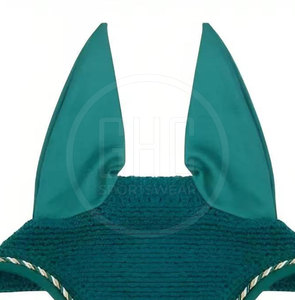 High Quality Soft Cotton Mesh Horse Ear <b>Bonnet</b> with Quick Dry Comfort Customizable Fit & Modern Design for Horse Stable Use - Product Image 5