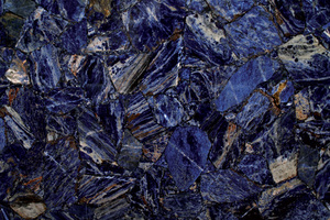 Sodalite <b>Overlay</b> Slab for Wall Panel Decoration <b>Blue</b> Sodalite Stone Slab Closeup Pattern Semi Precious Sodalite Slab Interior - Product Image 3