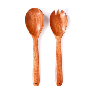 Eco-Friendly Wooden Spoon <b>Cooking</b> Utensils Set with Spatulas 2-Piece Hand Wash Only FAIZA CRAFT FC-599 - Product Image 5