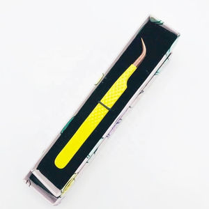 Juego de Pinzas para Cejas Profesionales de Acero Inoxidable Antimagnéticas con Punta Suave para Salones de Belleza y Maquilladores - Product Image 5