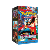 Jeu de cartes MEGA Pokemon M1L Mega Brave édition coréenne, impression couleur intégrale, boîte en carton, 30 paquets par boîte