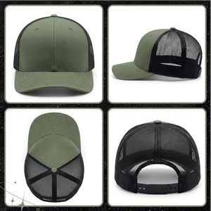 Gorra Trucker Personalizada, Paquete de Colores Surtidos, Paneles Frontales de Poliéster Twill, Parte Trasera de Malla Negra, Visera Precurvada de 6 Paneles, Suministro B2B OEM - Product Image 5