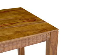Solid Wood Dining <b>Table</b> Set 6 Seater, Rectangular Modern Wooden Furniture, Natural Finish Kitchen Dining <b>Table</b> for Home - Product Image 3