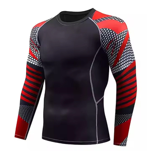 Conjuntos Deportivos de Compresión para Hombre con Logotipo Personalizado, Leggings Ajustados y Camisetas para Ejercicio, Venta al Por Mayor - Product Image 6