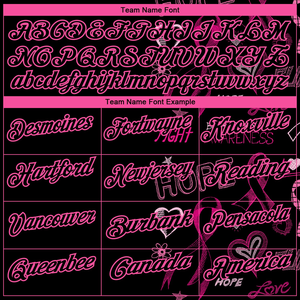 Polo de golf personnalisé noir et rose 3D de haute qualité, anti-transpiration, pour le sport - Product Image 3