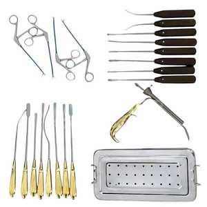 Kit de Instrumentos para Lifting Facial Endoscópico, 21 Piezas, Equipo Dental Ortopédico Reutilizable de Primera Calidad, Juego de Herramientas Quirúrgicas para Perros - Product Image 1