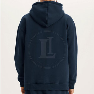 เสื้อฮู้ดดี้โอเวอร์ไซส์สั่งทำพิเศษสำหรับฤดูหนาว ผ้าคอตตอนผสม แบรนด์ส่วนตัว คุณภาพสูงสุด - Product Image 2