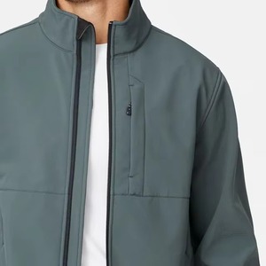 Chaqueta de Forro Polar con Capucha Unisex de la Mejor Calidad, Color Naranja, Cierre de Cremallera, Impermeable, Resistente al Viento, Ecológica, Informal, para Invierno, Corte Ajustado - Product Image 4