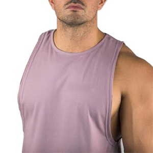 Débardeurs de sport d'été pour hommes, tissés, respirants, à séchage rapide, en coton, pour la musculation et le fitness - Product Image 4