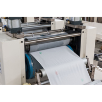 Machine à plier le papier pour carton mural haute vitesse, pliage de serviettes, certifiée CE, 700 feuilles/min