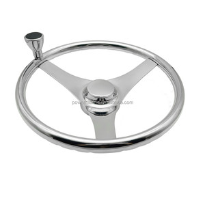 พวงมาลัยพาวเวอร์มารีนพวงมาลัยเรือสแตนเลส316พาวเวอร์มารีน - Product Image 3