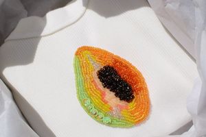Top de Tirantes Bordado a Mano de Primera Calidad para Mujer con Intrincados Detalles de Cuentas y Elegantes Detalles de Moda - Product Image 2