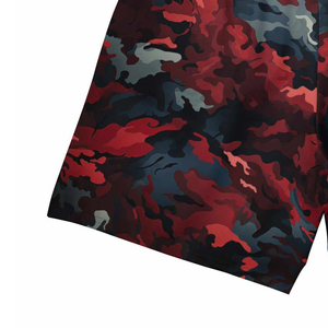 Shorts cargo camouflage de haute qualité pour hommes, en Spandex/Polyester, coupe ample, imprimés sur mesure, pour l'extérieur, style urbain, séchage rapide, écologiques - Product Image 4