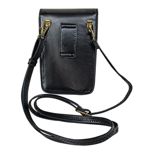 Sac à main vintage en cuir véritable avec motif alligator, fermeture à fermoir, grande taille, usage quotidien - Product Image 2