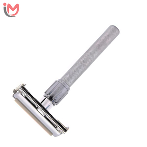 Adjustable New Shaving Safety Razor with Double Edge Blade and Brass Metal Handle for Face Body and <b>Bikini</b> Shaving - Product Image 2
