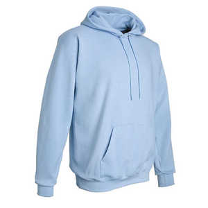 Wholesale Custom Logo Heavy Weight Men's <b>Fleece</b> Hoodie Hot Products Hooded Collar Solid Pattern Customized <b>Thick</b> <b>Fleece</b> Hoodie - Product Image 3
